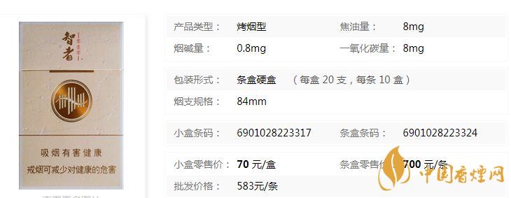 黃山智者多少錢一包價(jià)格？黃山智者香煙價(jià)格一覽