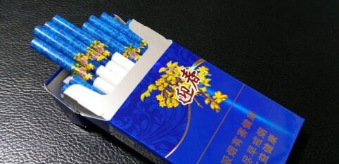 長白山(藍(lán)尚)香煙價(jià)格表圖，長白山迎春細(xì)煙價(jià)格