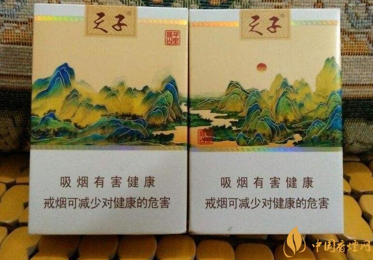 中高端天子香煙價格表，皇室御用香煙包裝