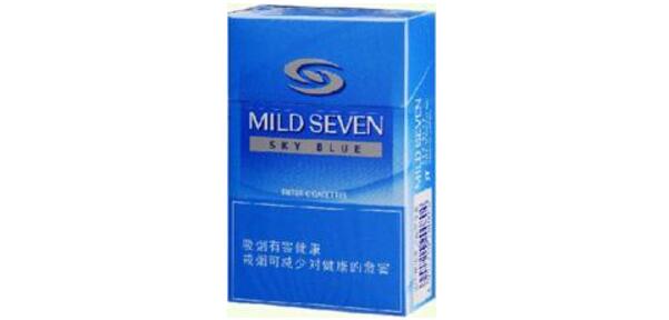 七星(天藍)香煙多少錢 日本七星香煙價格表