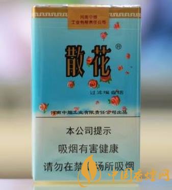 老牌卷煙散花軟藍(lán)一款河南非常親民的口糧香煙！